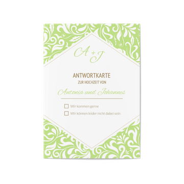 Antwortkarte
