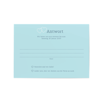 Antwortkarte