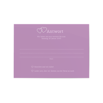Antwortkarte
