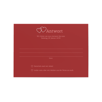 Antwortkarte
