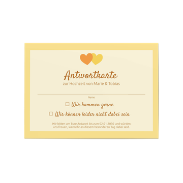 Antwortkarte