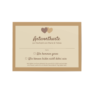 Antwortkarte
