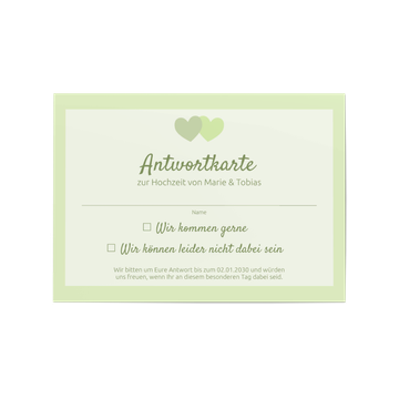 Antwortkarte