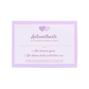 Antwortkarte