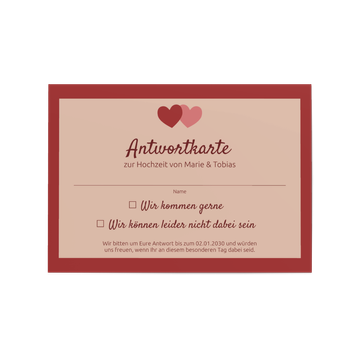 Antwortkarte
