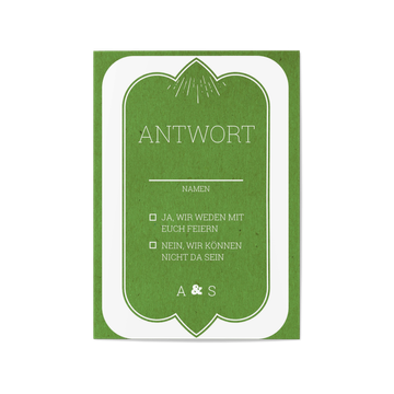 Antwortkarte