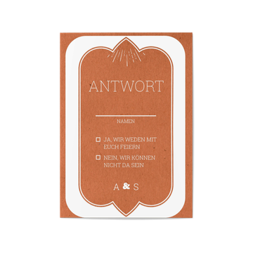 Antwortkarte