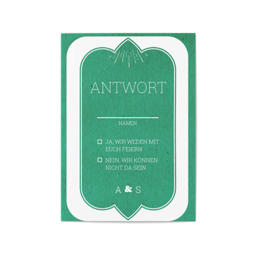Antwortkarte