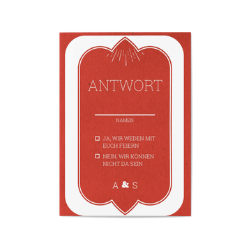 Antwortkarte