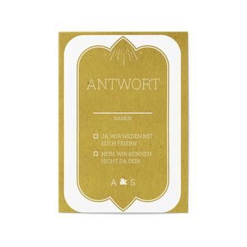 Antwortkarte