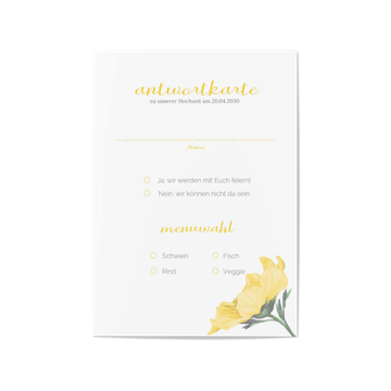 Antwortkarte