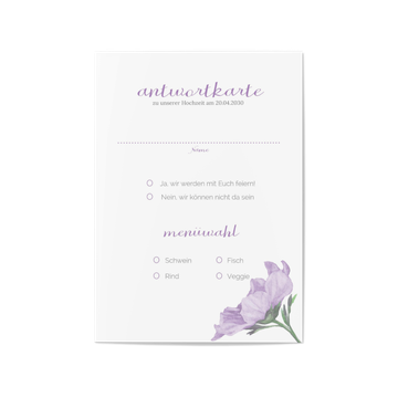 Antwortkarte