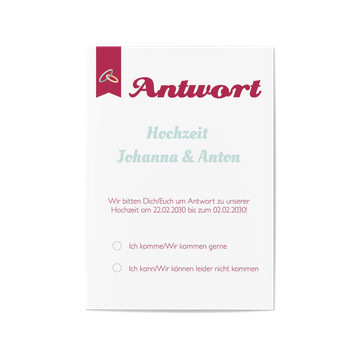 Antwortkarte