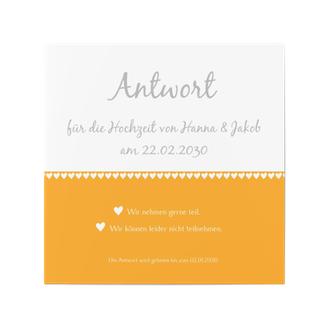 Antwortkarte