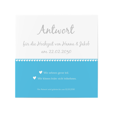 Antwortkarte