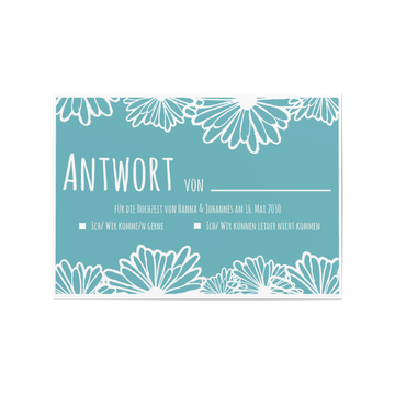 Antwortkarte
