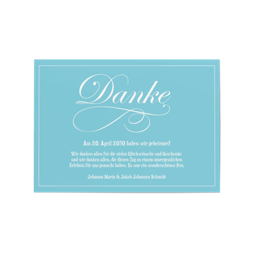 Dankeskarte