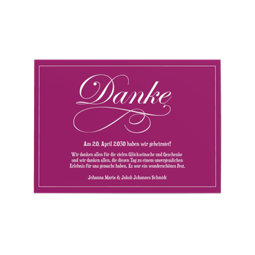 Dankeskarte