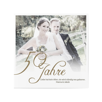 Einladungskarten zum Hochzeitstag, Typografie