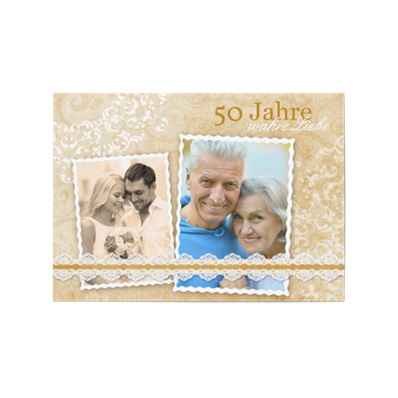 Wahre Liebe in Gold