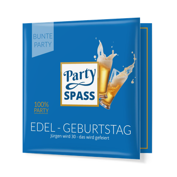 Einladungskarten 30. Geburtstag, Partyspaß