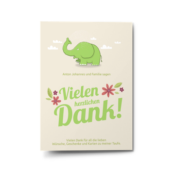 Dankeskarte