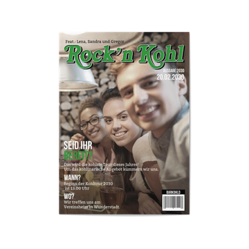 Einladungskarten Kohlfahrt, Magazin Cover