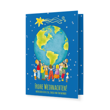 UNICEF Weihnachtskarten Privat, Frieden auf der Welt UNICEF Exclusive