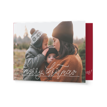 UNICEF Weihnachtskarten Privat, Handschriftlich