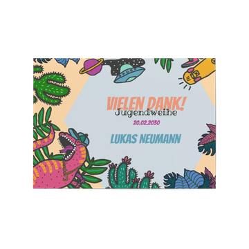 Danksagungskarten Jugendweihe, Festival
