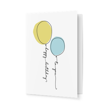 Motivkarten, Luftballons