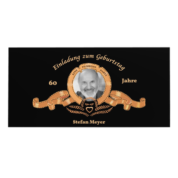 Lustige Einladung, Filmreife Feier