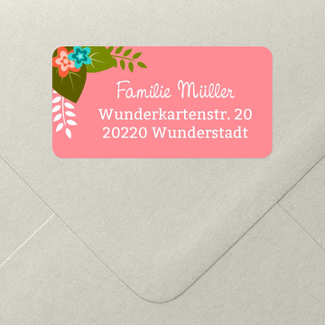Adressaufkleber