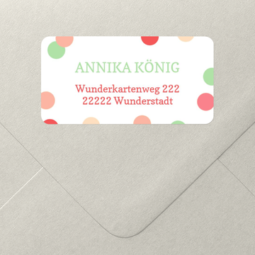Adressaufkleber