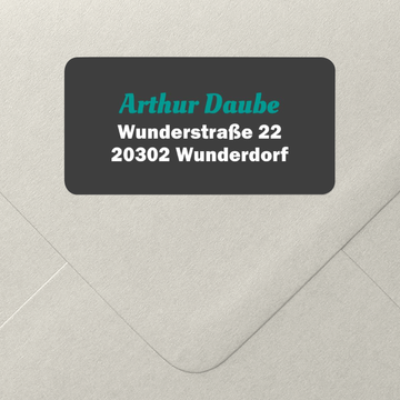 Adressaufkleber