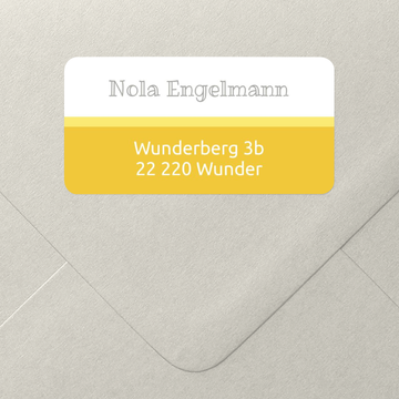 Adressaufkleber