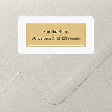 Adressaufkleber