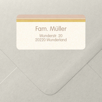 Adressaufkleber