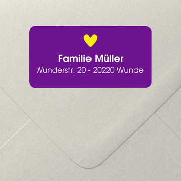 Adressaufkleber