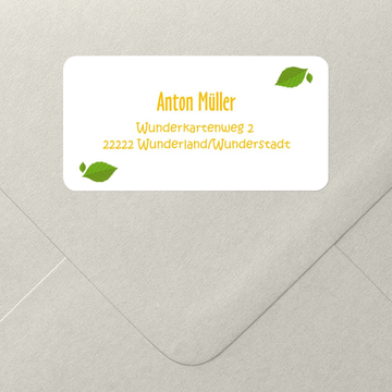 Adressaufkleber