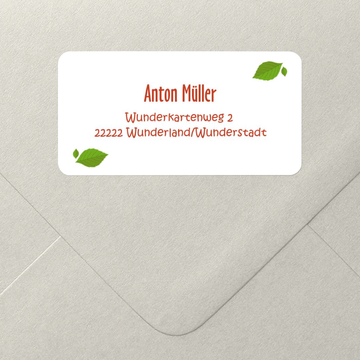 Adressaufkleber