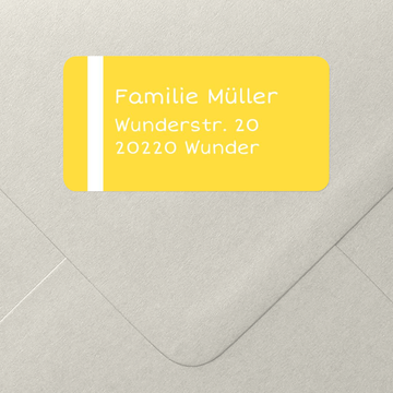 Adressaufkleber