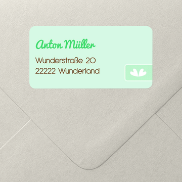 Adressaufkleber
