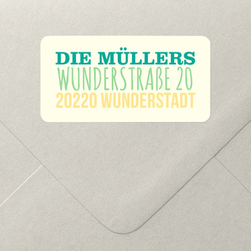 Adressaufkleber