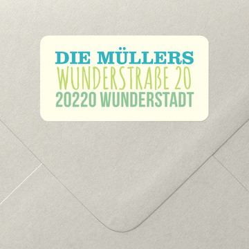 Adressaufkleber
