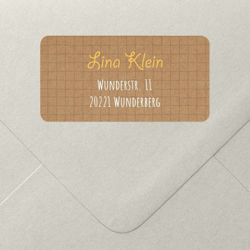 Adressaufkleber