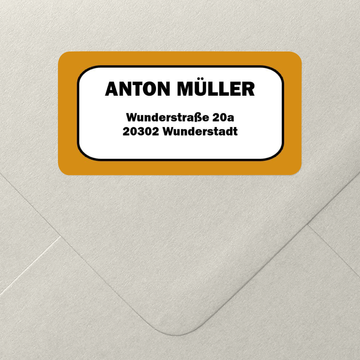 Adressaufkleber