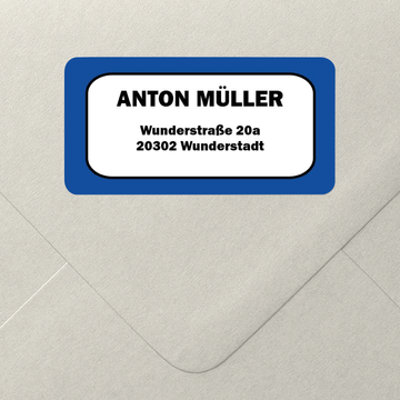 Adressaufkleber