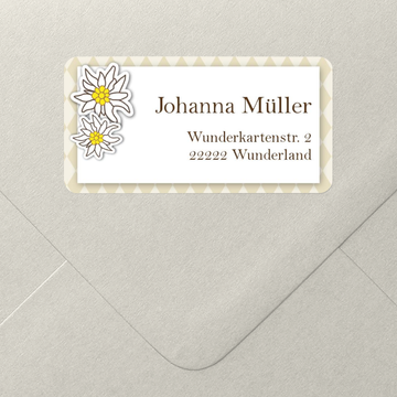 Adressaufkleber
