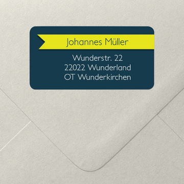 Adressaufkleber